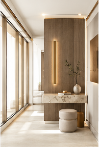 Layout e concept del progetto di interni